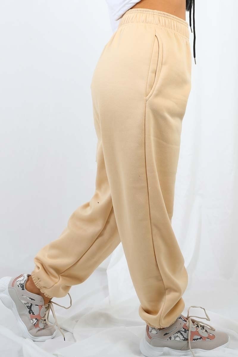 Sand oversized online joggers