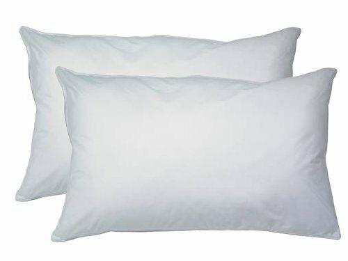 Polycotton Hollowfibre Non-Allergic Twin Pack Pillows