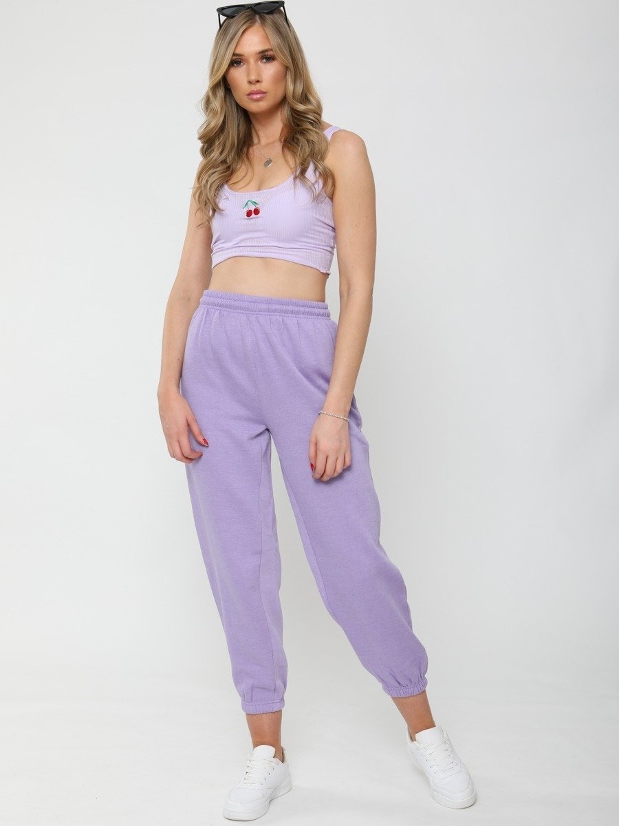 Lilac joggers hot sale