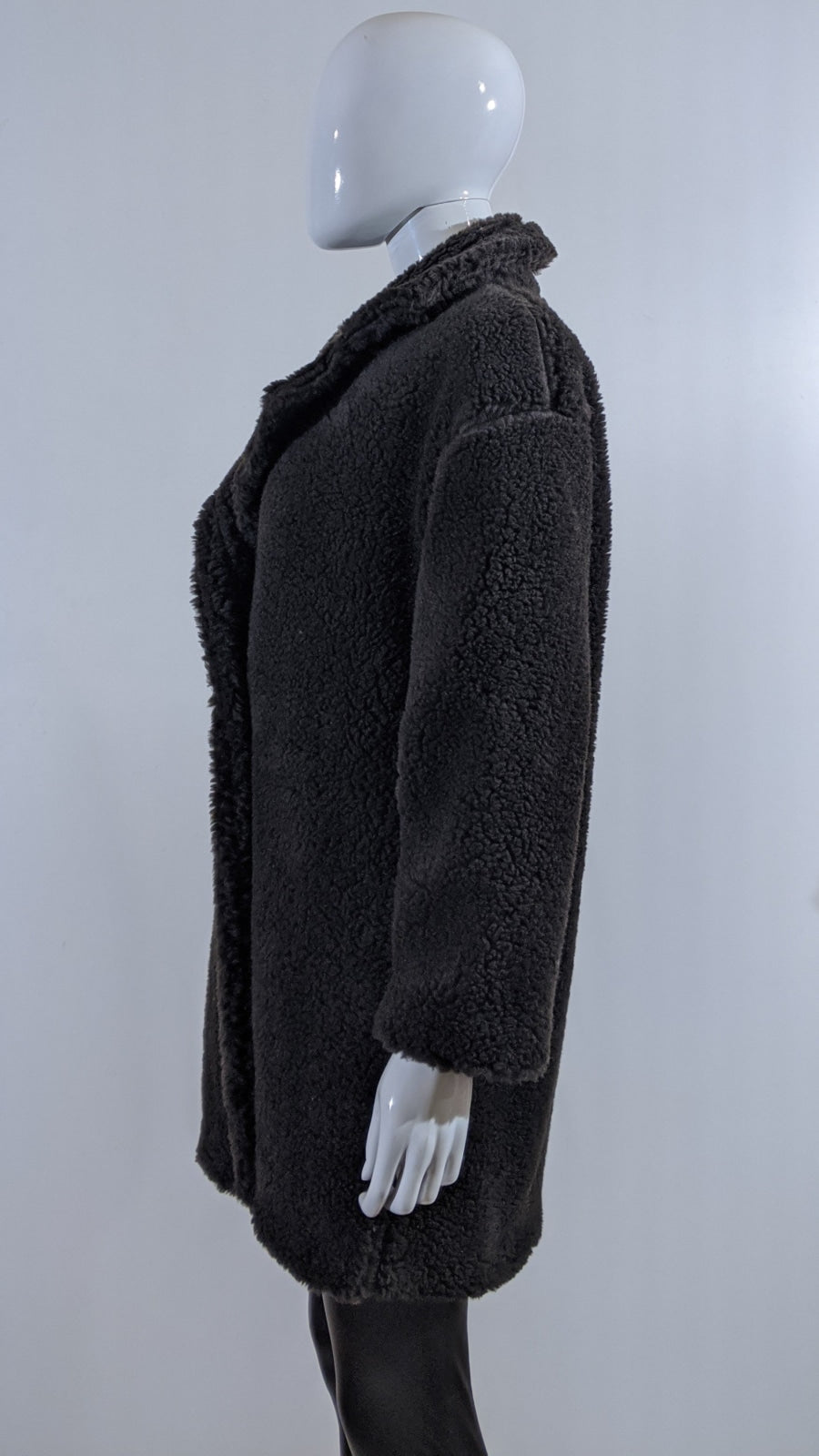 Lined on sale teddy coat