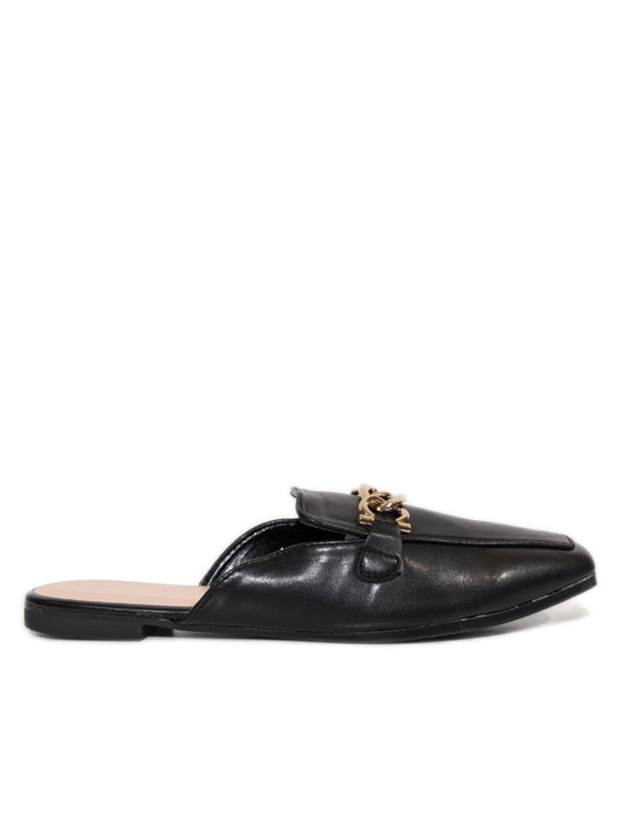 Black Gold Bucke Flat Mules