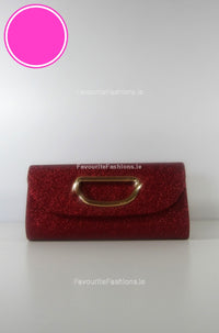 Red Envelope Clutch Bag