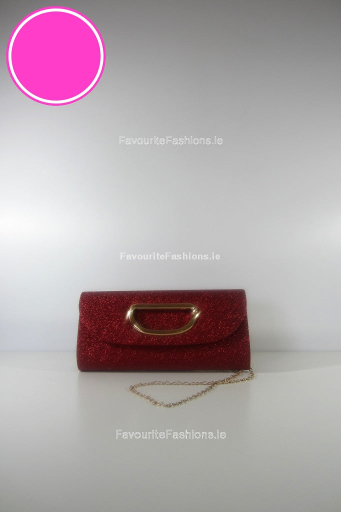 Red Envelope Clutch Bag