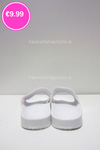 White Reflective Slider